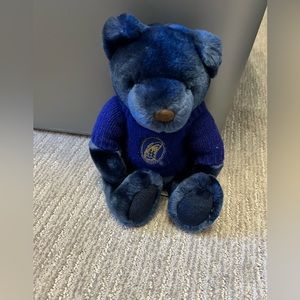 Holland America Cruise Lines Teddy Bear Plush, blue bear, new without tag